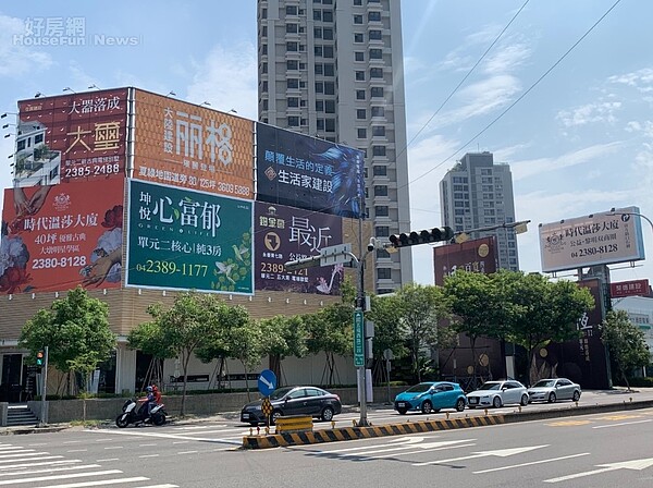 台中市南屯區的單元二和單元三,今年第四季推案將超過百億元。照片業者提供