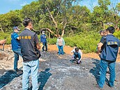 石門業者墓園燒垃圾　衛星遙測逮人