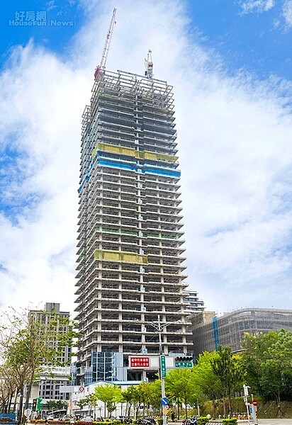 「宏匯i-Tower」完工後,可望成為新莊副都心地標。照片國產實業提供