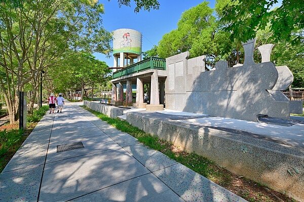 潭雅神綠園道和平場站。圖/台中市府觀旅局提供