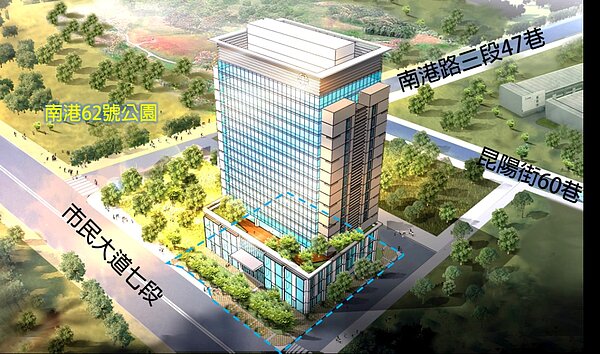 活化土地資產,台鐵局南港玉成段土地辦都更。 圖/台鐵局提供