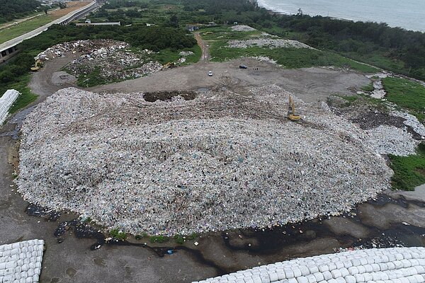 新豐掩埋場。圖／新竹縣環保局提供