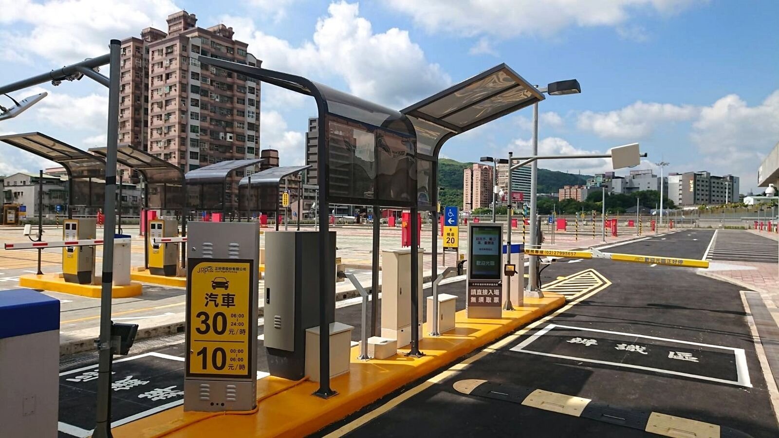 迴龍站轉乘停車場15日正式營運。圖/台北捷運公司提供