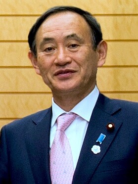 日本內閣官房長官菅義偉,可望在16日接任首相安倍晉三,成為日本新任首相。圖/取自維基百科