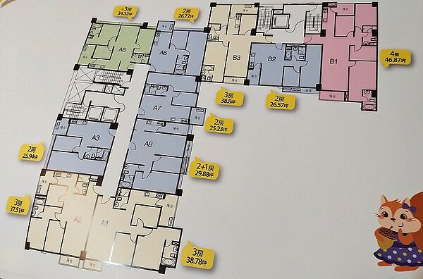 Park189平面圖／佳陞建設提供