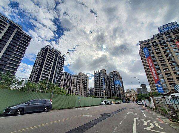 新北市五股的房市交易量,下半年增加5成之多。照片全國不動產提供