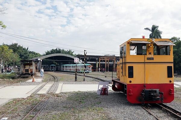 新營鐵道地景公園二期工程27日完工啟用。台南市政府提供