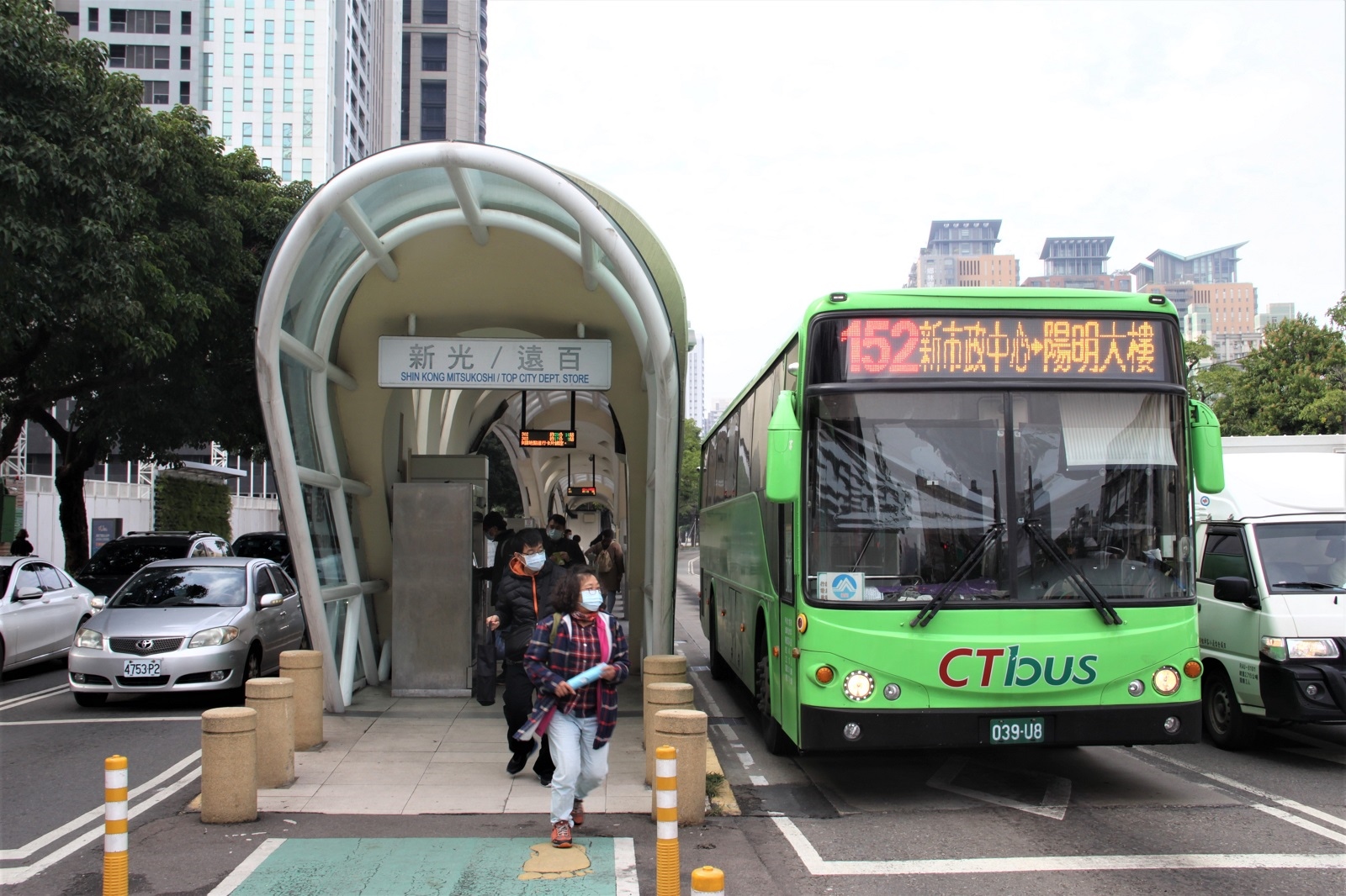 中市推交通分流措施，8條公車路線部分路段將改駛專用道。圖／台中市交通局提供