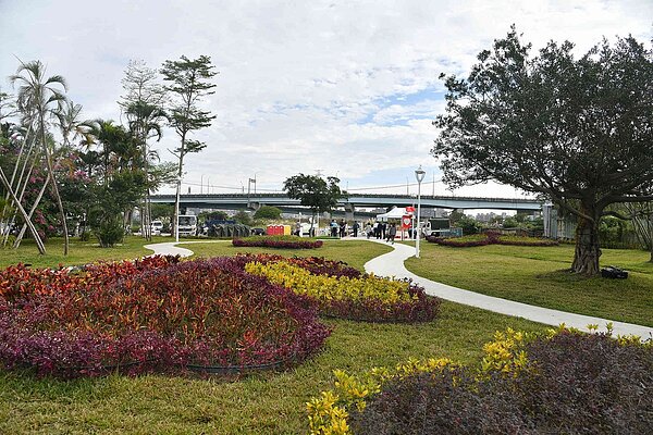 「心還原」基地由全國青年景觀競賽優勝隊伍─淡水商工師生團隊設計。圖/新北市政府提供