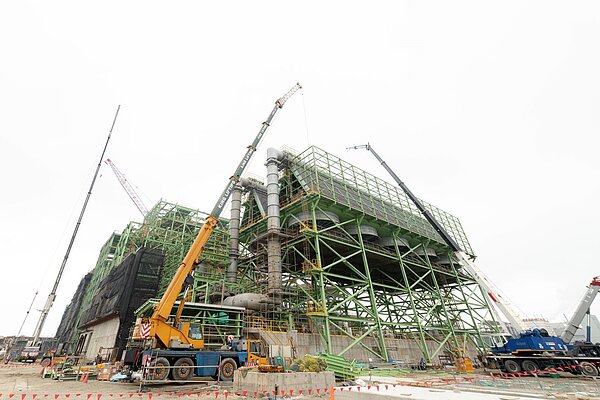 桃園生質能中心預計明年7月試營運、明年底啟用。圖/桃園市政府提供