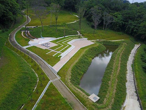 合興森林愛情園區啟用。圖/新竹縣政府提供