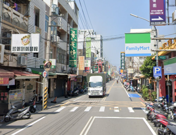 新竹街景。圖／擷取自Google map