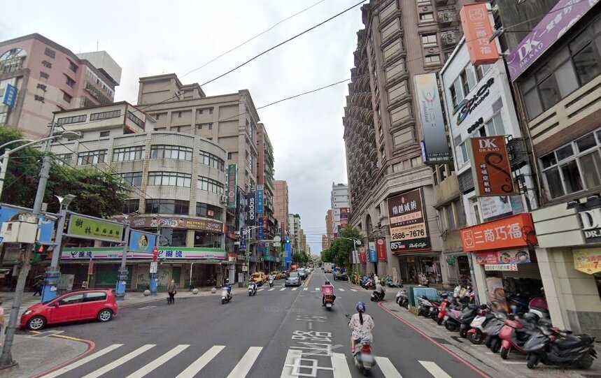 樹林區中山路一段土地現值每坪約115.8萬元,再度蟬聯樹林地王。圖/翻攝自Google Map