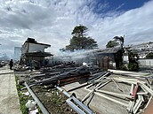 花蓮舊鐵路醫院火災　歷史建築受損