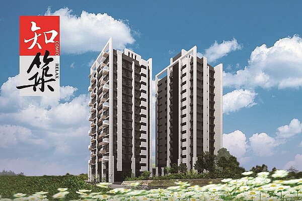 知築外觀模擬圖／友圓開發提供