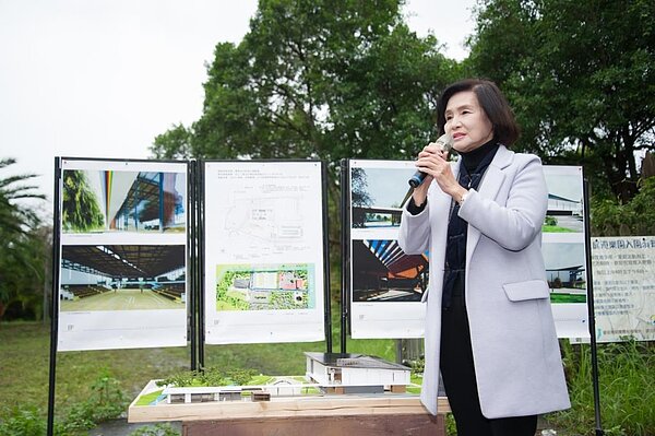 宜蘭縣爭取前瞻興建溪南地區全民運動館。圖／宜蘭縣政府教育處提供