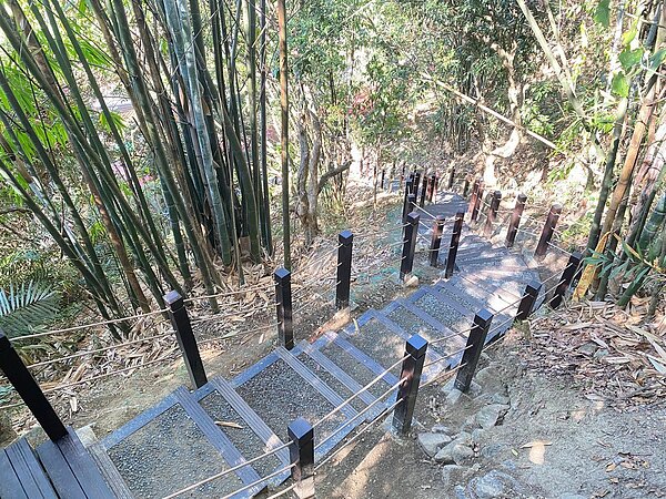 台中大坑10號步道進行修繕,歷經約2個月整修現已完工開放。圖/台中市觀旅局提供