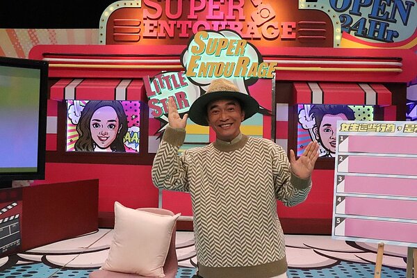 吳宗憲今進棚錄「小明星大跟班」。圖/中天提供