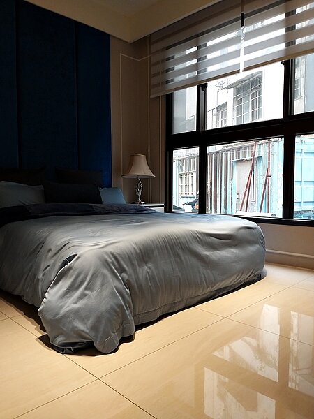 房間動線寬敞、明亮／林和謙攝