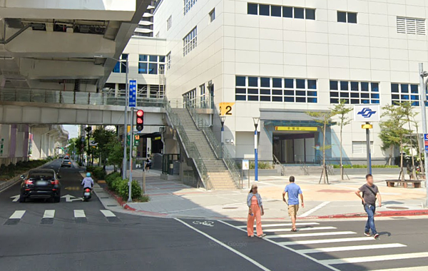捷運幸福站。圖/擷取自Google map