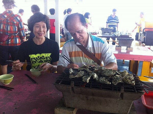 林姿吟舉辦澎湖好山好水三日遊，帶里民一同出遊玩。（圖/翻攝自林姿吟臉書）