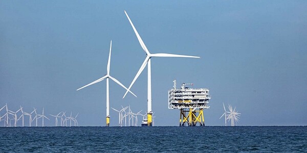 離岸風電成近年熱門產業,吸引國壽等參與投資。圖/沃旭提供