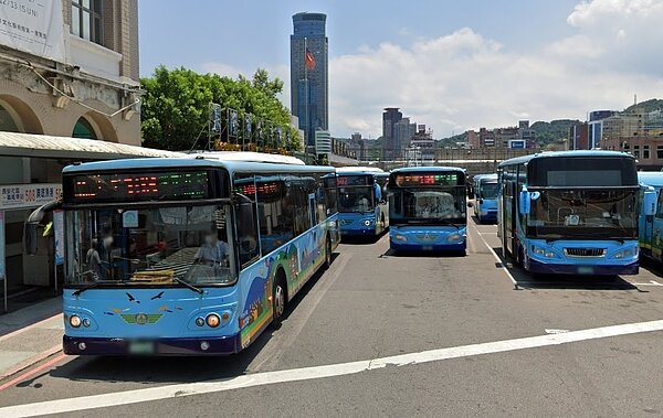 基隆市公車處調整部分公車路線。圖/翻攝Google Maps