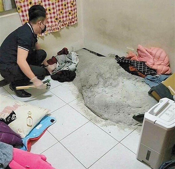 位於新莊民安路的水泥封屍宅,在事件發生後的9個月後成功以半價售出。圖/翻攝自仁泰生命事業臉書