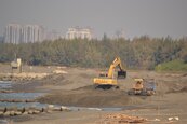 台南黃金海岸流失　大規模養灘