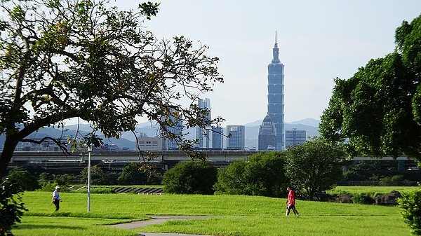 台北市美堤河濱公園。圖/台北市政府提供
