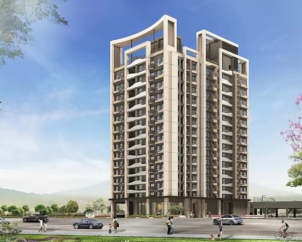 「茂美洋」建案土地前身為爛尾樓「振堡富域」。圖/取自建案官網