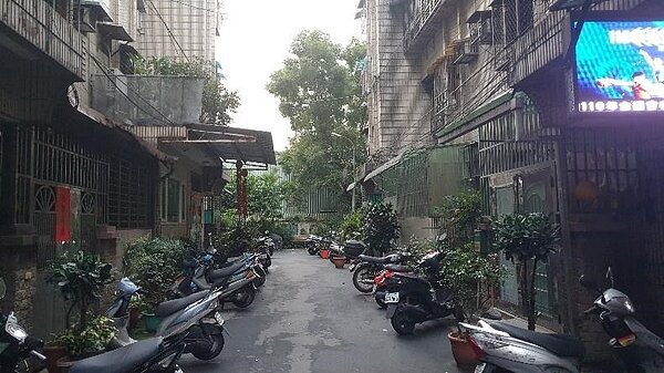 社區植栽綠化與公共衛生是鄰里重點。圖／朱哲輝攝影