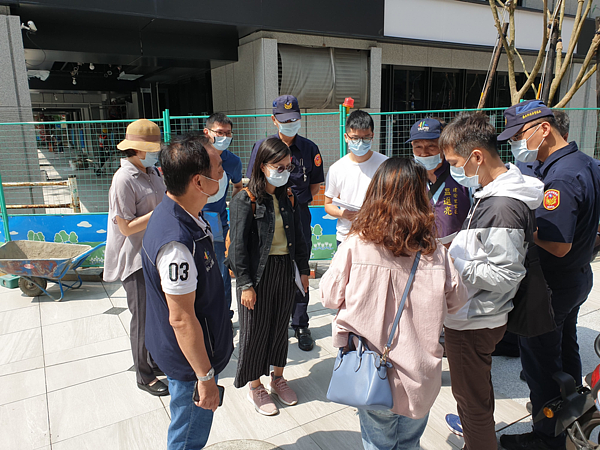 2020年5月與台北市府進行敦化南路與市民大道交叉口交通改善會勘 圖片擷取自臺北市鄰里服務網