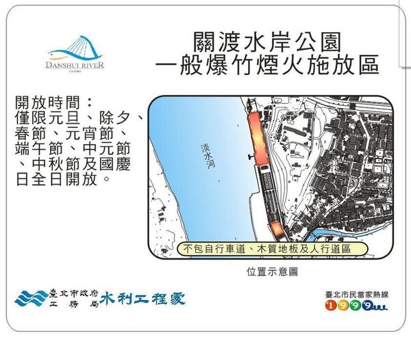 關渡。圖／台北市政府工務局水利工程處提供