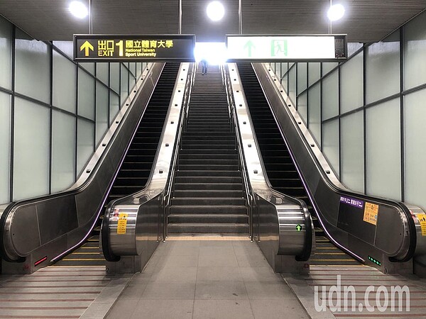 桃捷A7站每4天會全面消毒1次。記者曾健祐/攝影