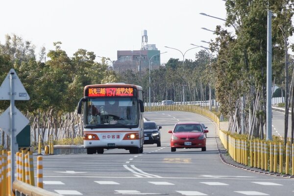 157路公車1月25日起新設4站。圖／台中市交通局提供