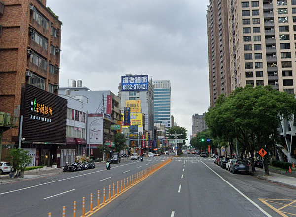 桃園市桃園區街景。圖/擷取自Google map