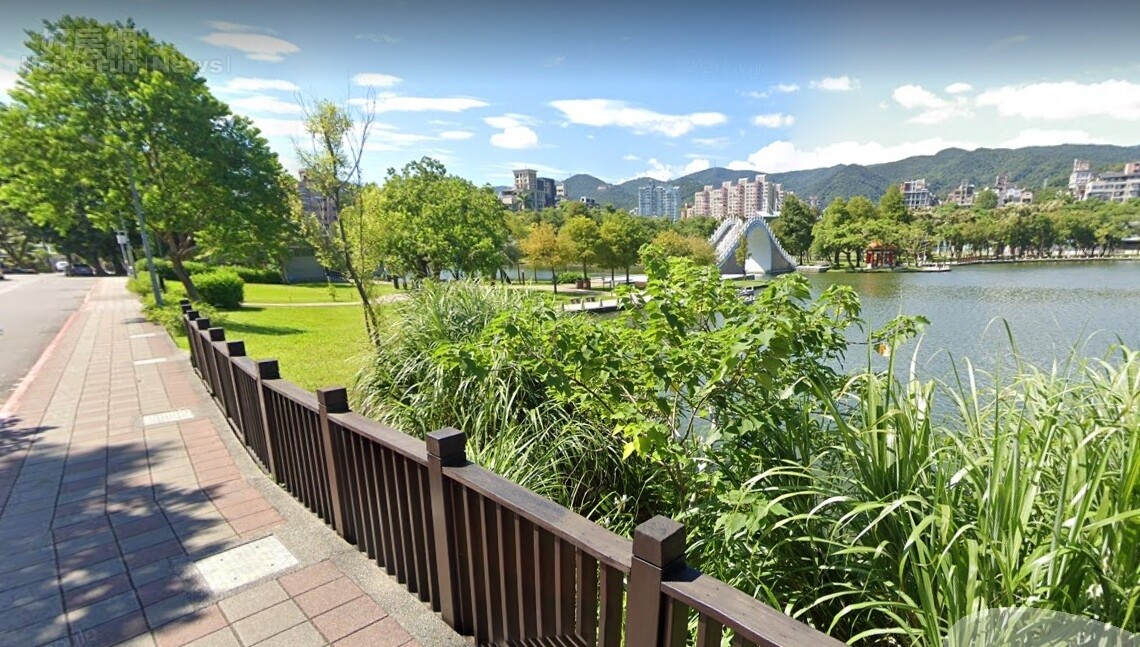 台北市大湖公園。翻攝Google地圖。