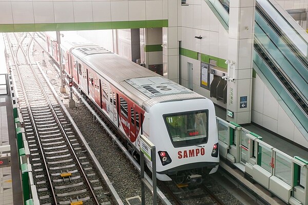 捷運列車運轉測試情形。圖/台中捷運公司提供