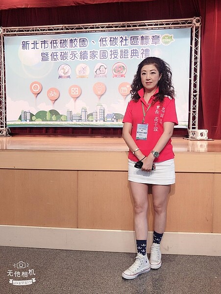 打造低碳永續家園,里長帶頭賣力做。圖/記者夏曉山攝