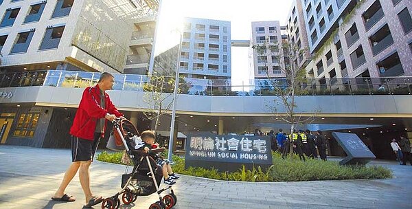 未來住都中心興辦的社宅、公辦都更案,都須符合3建築標章。圖/中時電子報資料照片