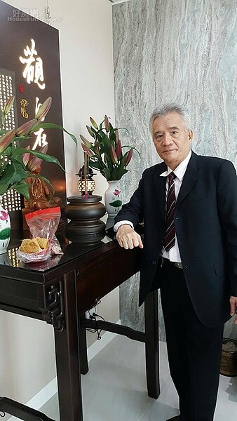 中國地理風水研究協會理事長張旭初。照片張旭初提供