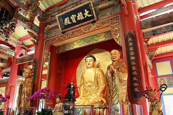 白河大仙寺大雄寶殿。圖/新聞及國際關係處提供