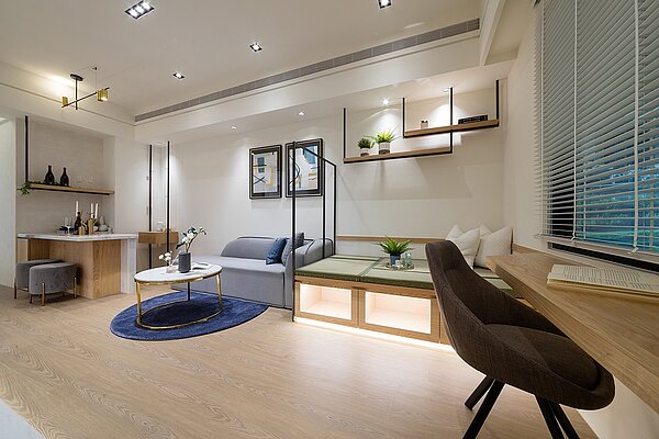 客廳光線充裕、空間設計優/海悅廣告提供