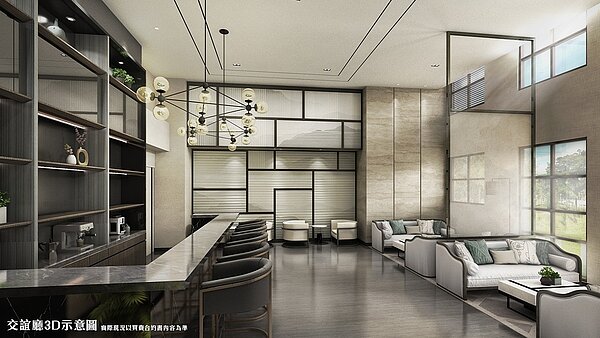 交誼廳相當精緻且舒適/海悅廣告提供