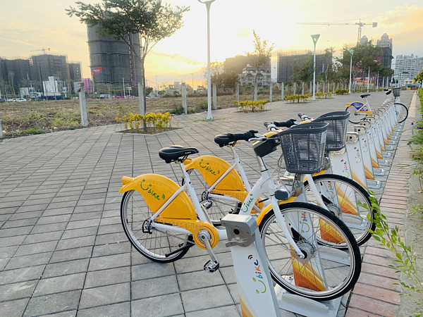 台中市力推綠色交通「ibike倍增計畫」執行首月新設近百站。圖／台中市交通局提供