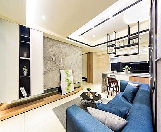 室內挑高3米2,採光都相當好/創意家行銷提供