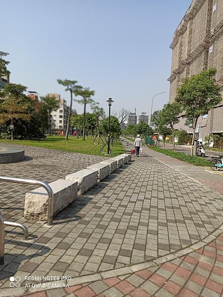 處處是公園綠地，幸福好生活。圖／樂生活實習記者程馨攝影
