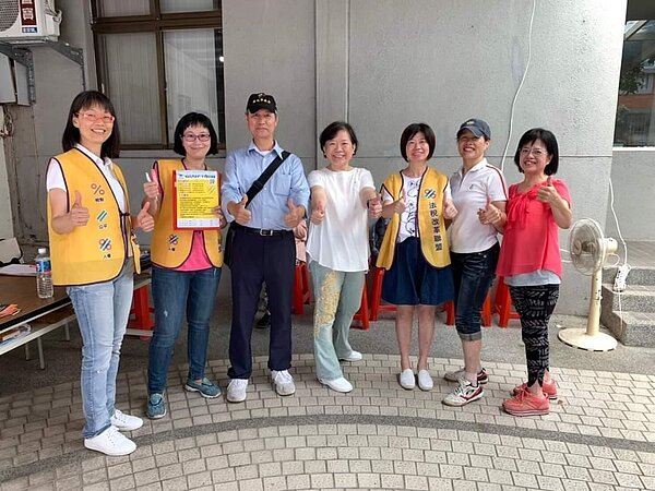 受過嚴格的軍人訓練，行事平穩的王志翔連任4屆。圖／樂生活實習記者程馨攝影