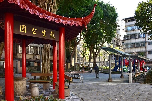 沈鳳雲任內推行多項政策，改善公園環境也是其一。圖／江翊柔攝